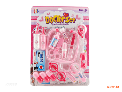 DOCTOR SET W/SOUND/LIGHT/2*AG10 BATTERIES