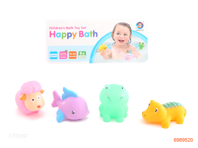 BATH TOYS.4PCS