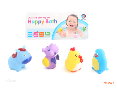 BATH TOYS.4PCS