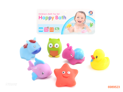 BATH TOYS.6PCS