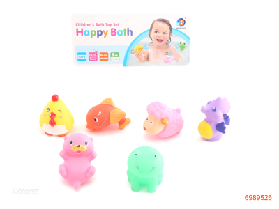 BATH TOYS.6PCS