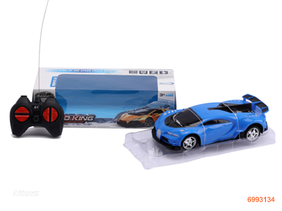 1:20 4CHANNELS R/C CAR,W/O 3AA BATTERIES IN CAR/2AA BATTERIES IN CONTROLLER 3COLOUR
