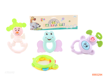 BABY RATTLE 4PCS