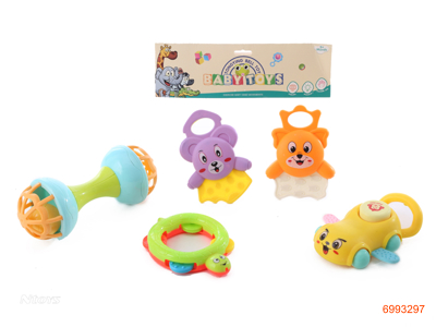 BABY RATTLE 5PCS