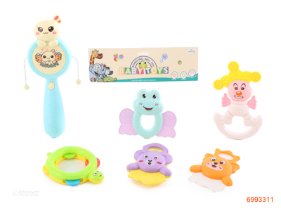 BABY RATTLE 6PCS