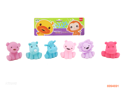 VINYL TOYS 6PCS