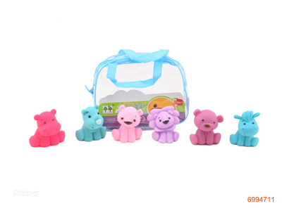 VINYL TOYS 6PCS