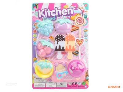 KITCHEN SET W/FOOD