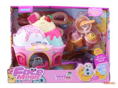 ICE CREAM PLAY HOUSE SET