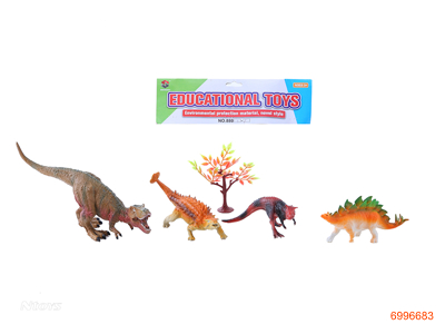 VINYL DINOSAUR SET 5PCS