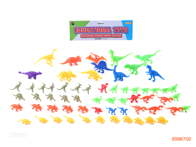 VINYL DINOSAUR 62PCS