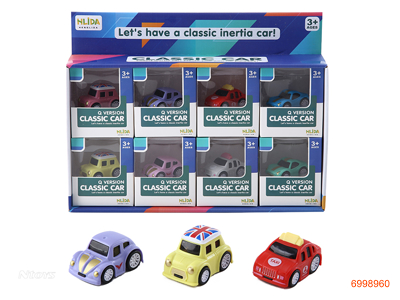 F/P CAR 8PCS/DISPLAY BOX