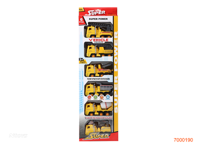 F/P CONSTRUCTION ENGINE 6PCS