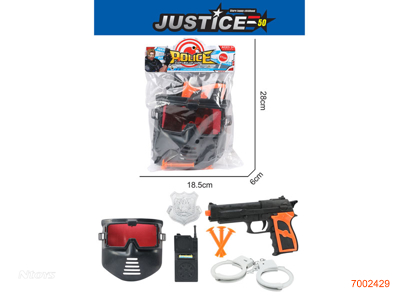 SOFT BULLET GUN POLICE SET