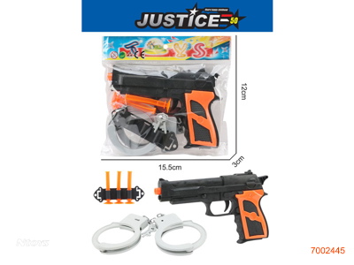 SOFT BULLET GUN POLICE SET