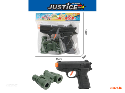 SPARKLE GUN POLICE SET