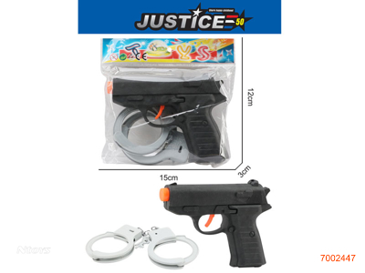 SPARKLE GUN POLICE SET