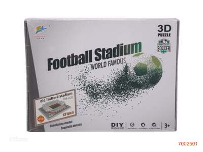 3D FOOTBALL STADIUM PUZZLE 131PCS