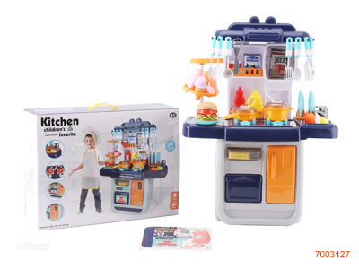 COOKING SET,W/LIGHT/SOUND,W/O 3*AA BATTERIES