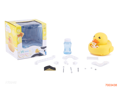 B/O BUBBLE DUCK W/LIGHT/MUSIC W/O 3AA BATTERIES