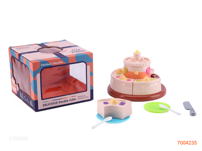 B/O FOOD SET W/LIGHT/MUSIC W/O 3AA BATTERIES 2COLOURS