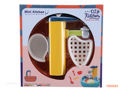 KITCHEN SET W/O 3AA BATTERIES 2COLOURS