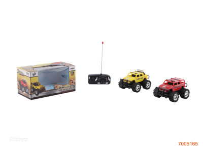 1:20 4CHANNELS R/C CAR,W/O 3*AA BATTERIES IN CAR/2*AA BATTERIES IN CONTROLLER,2ASTD 2COLOURS