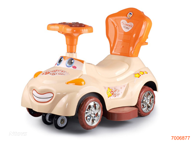 RIDE-ON CAR,W/LIGHT/MUSIC,W/O 2*AA BATTERIES 2COLOURS