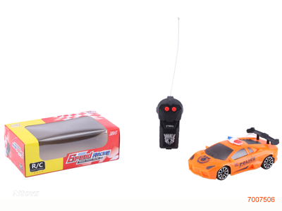 1:24 2CHANNELS R/C CAR，W/O 3*AA BATTERIES IN CAR，2*AA BATTERIES IN CONTROLLER,3COLOURS