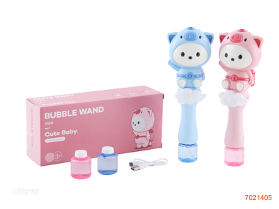 BUBBLE STICK W/2*30ML BUBBLE/3.7V BATTERY PACK/USB CABLE,2COLOURS