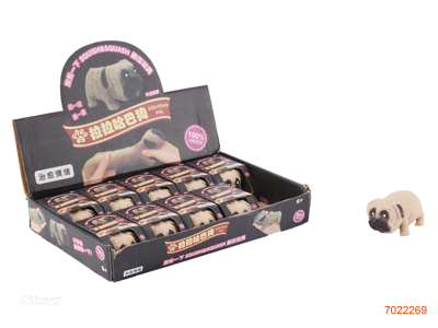 VINYL DOG 12PCS/DISPLAY BOX