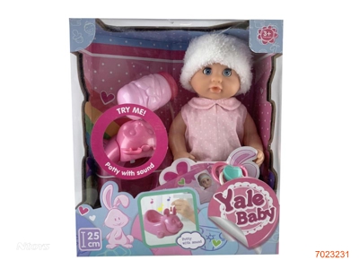 25CM EMPTY BODY FASHION DOLL SET W/IC/3AG13 BATTERIES