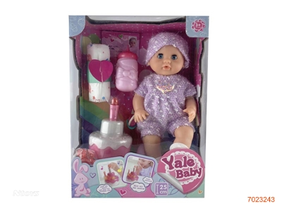 25CM EMPTY BODY FASHION DOLL SET W/3AG13 BATTERIES