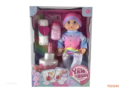 25CM EMPTY BODY FASHION DOLL SET W/3AG13 BATTERIES