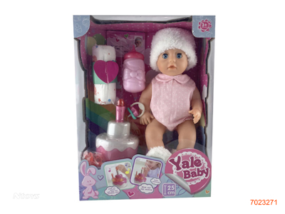 25CM EMPTY BODY FASHION DOLL SET W/3AG13 BATTERIES