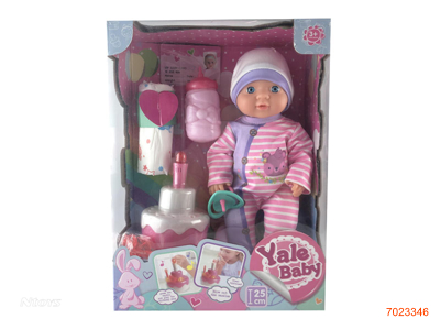 25CM EMPTY BODY FASHION DOLL SET W/3AG13 BATTERIES