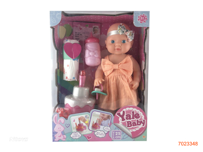 25CM EMPTY BODY FASHION DOLL SET W/3AG13 BATTERIES