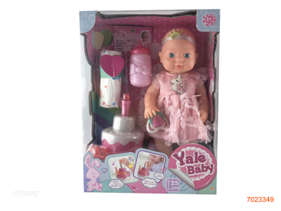 25CM EMPTY BODY FASHION DOLL SET W/3AG13 BATTERIES