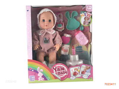 30CM EMPTY BODY FASHION DOLL SET W/3AG13 BATTERIES