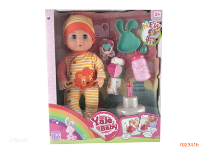 30CM EMPTY BODY FASHION DOLL SET W/3AG13 BATTERIES