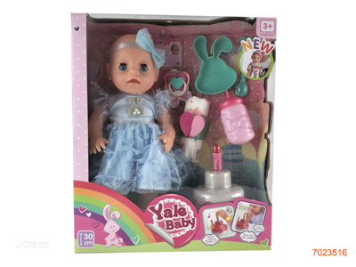 30CM EMPTY BODY FASHION DOLL SET W/MUSIC/3AG13 BATTERIES