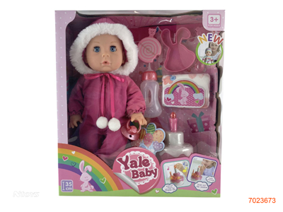 35CM EMPTY BODY FASHION DOLL SET W/3AG13 BATTERIES