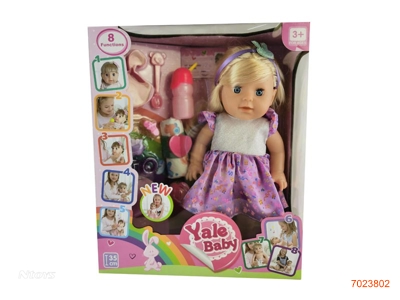 35CM SOLID BODY FASHION DOLL SET W/O 3AA BATTERIES