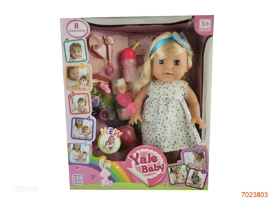 35CM SOLID BODY FASHION DOLL SET W/O 3AA BATTERIES