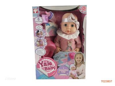 40CM SOLID BODY FASHION DOLL SET W/O 3AA BATTERIES