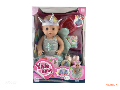 40CM EMPTY BODY FASHION DOLL SET W/LIGHT/BUTTON BATTERIES