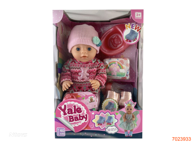 40CM EMPTY BODY FASHION DOLL SET W/LIGHT/BUTTON BATTERIES