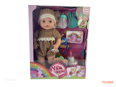 40CM EMPTY BODY FASHION DOLL SET W/3AG13 BATTERIES