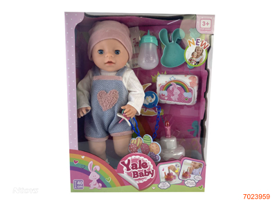 40CM EMPTY BODY FASHION DOLL SET W/3AG13 BATTERIES