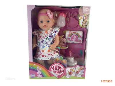 40CM EMPTY BODY FASHION DOLL SET W/3AG13 BATTERIES